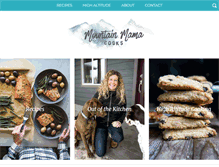 Tablet Screenshot of mountainmamacooks.com
